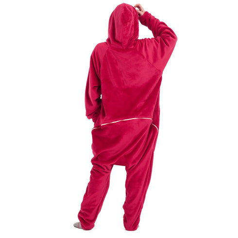 Snuggs Blanket Onesie Red
